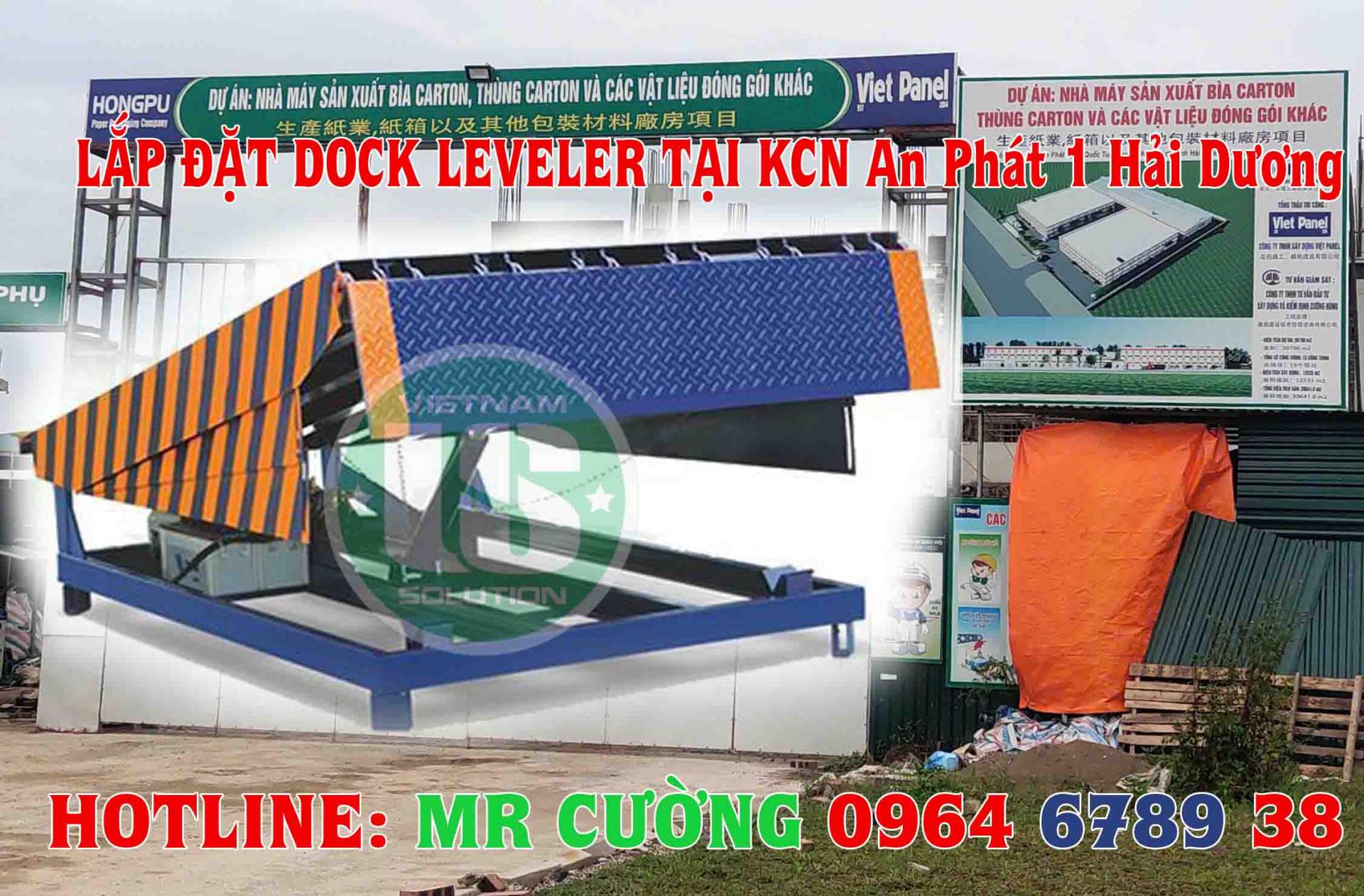 Lắp đặt Dock leveler tại KCN An Phát 1 - Hải Dương